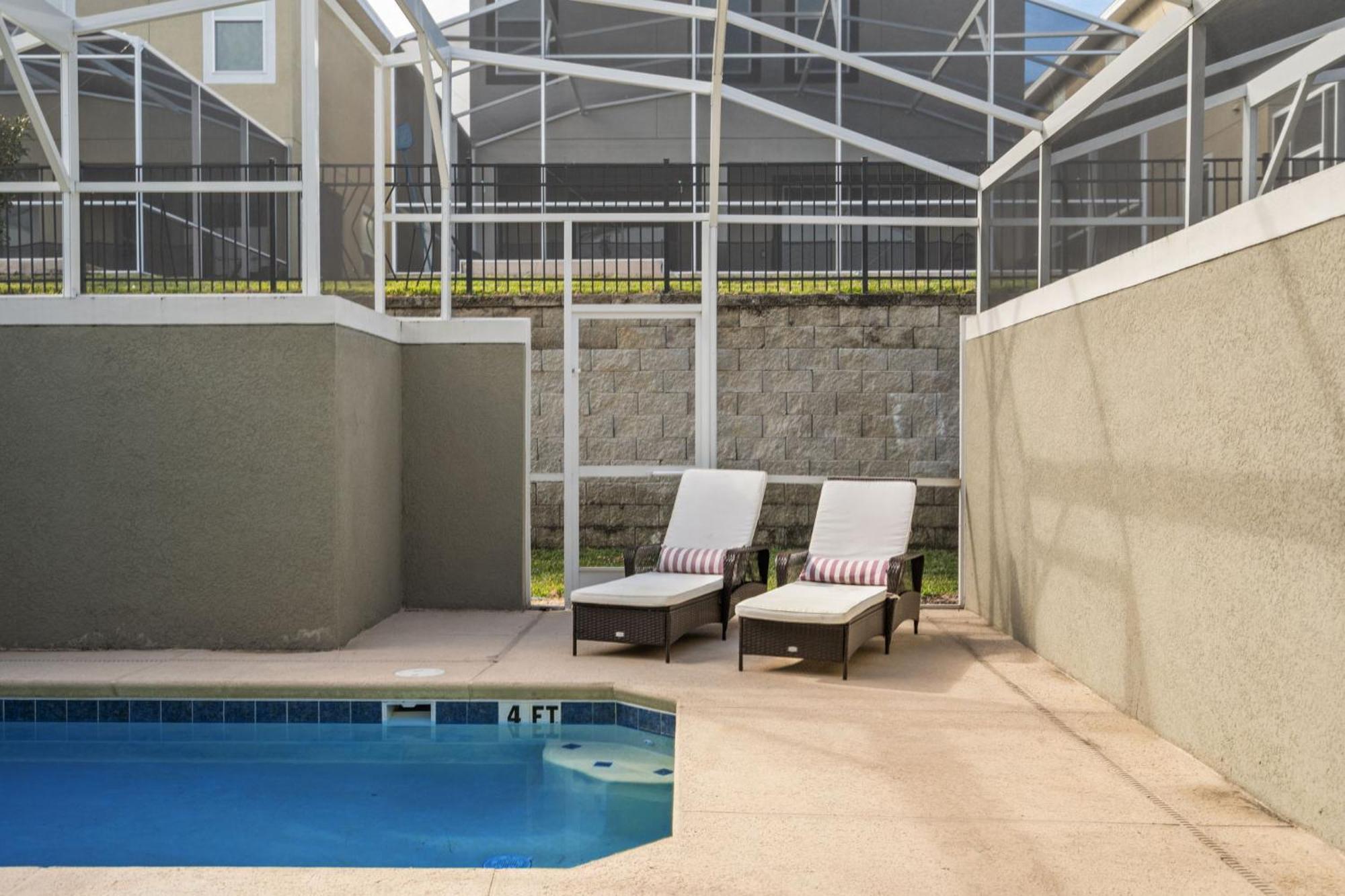 Amazing 4 Bed Home W Private Pool Close To Disney 1180King 基西米 外观 照片