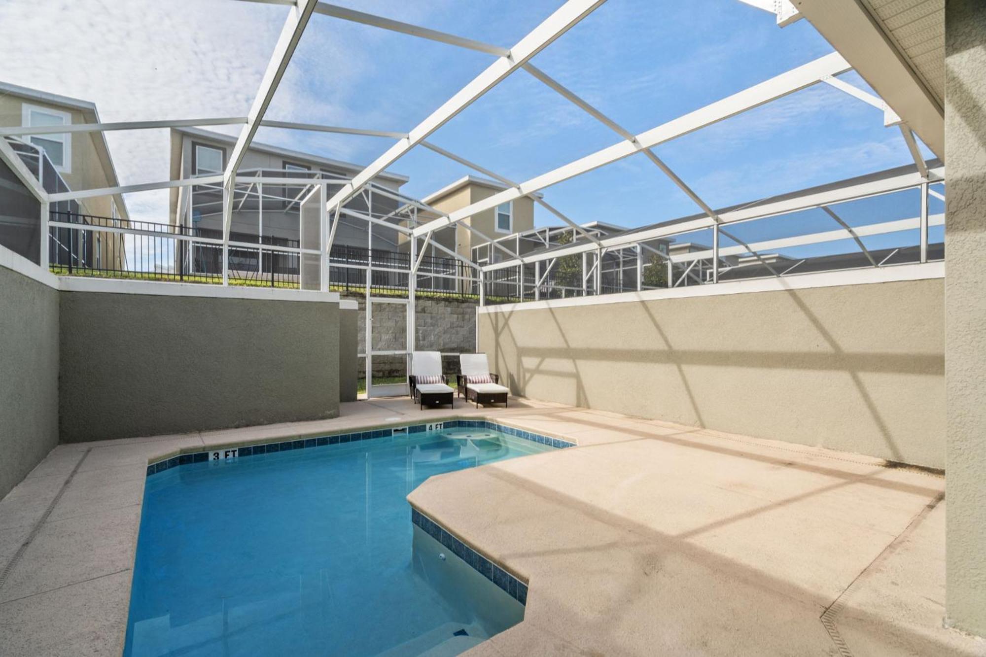Amazing 4 Bed Home W Private Pool Close To Disney 1180King 基西米 外观 照片