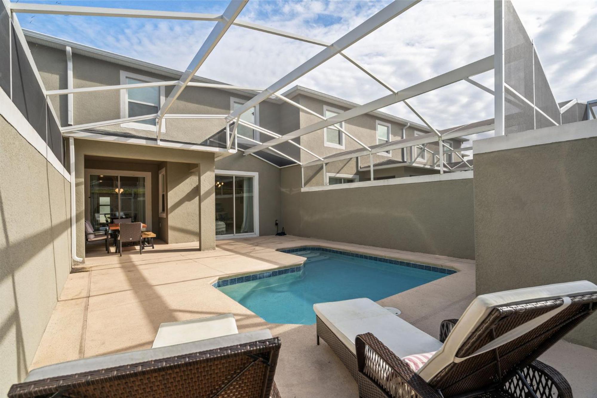Amazing 4 Bed Home W Private Pool Close To Disney 1180King 基西米 外观 照片