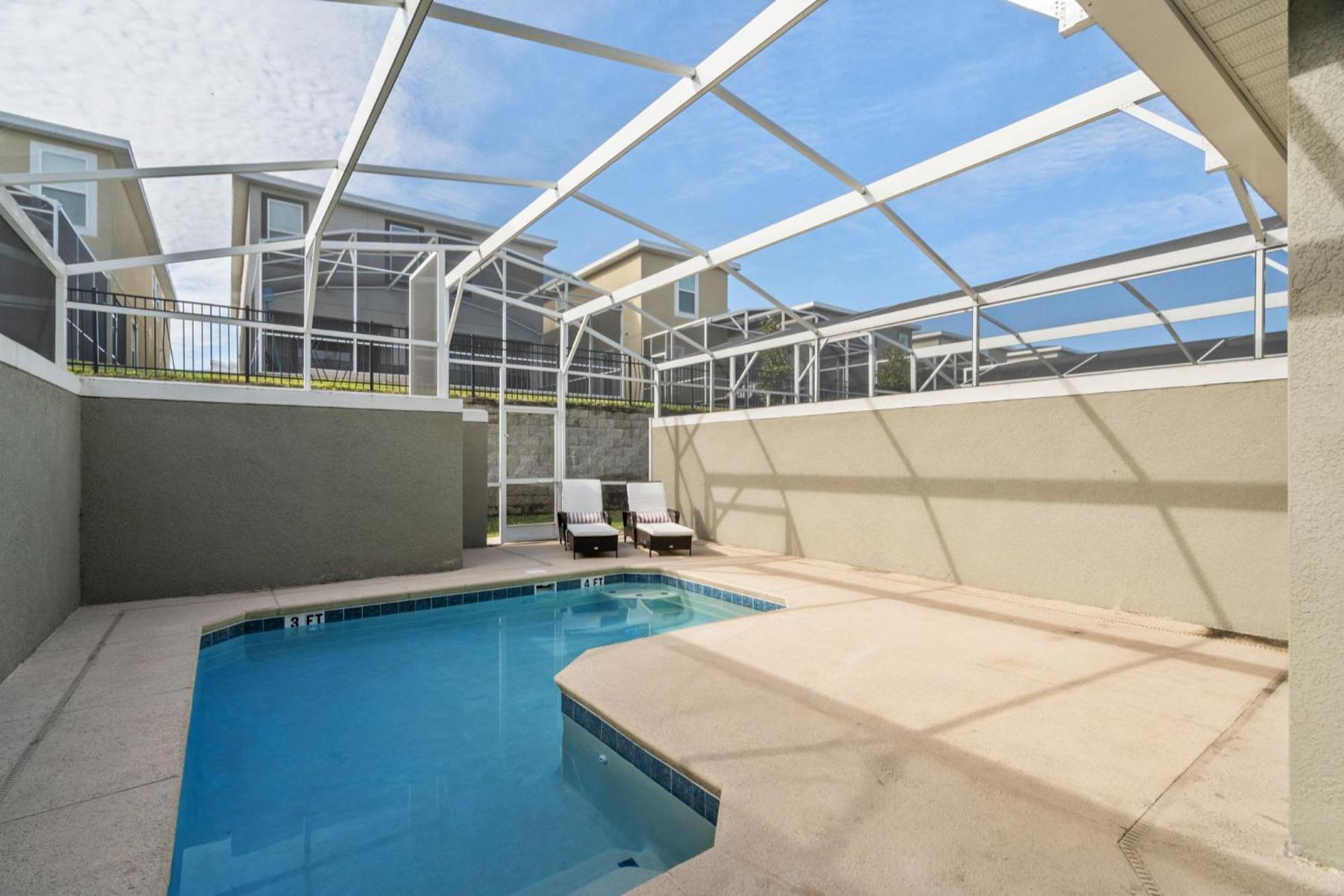 Amazing 4 Bed Home W Private Pool Close To Disney 1180King 基西米 外观 照片