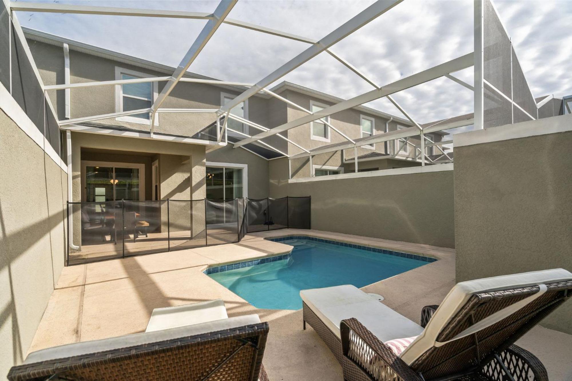 Amazing 4 Bed Home W Private Pool Close To Disney 1180King 基西米 外观 照片